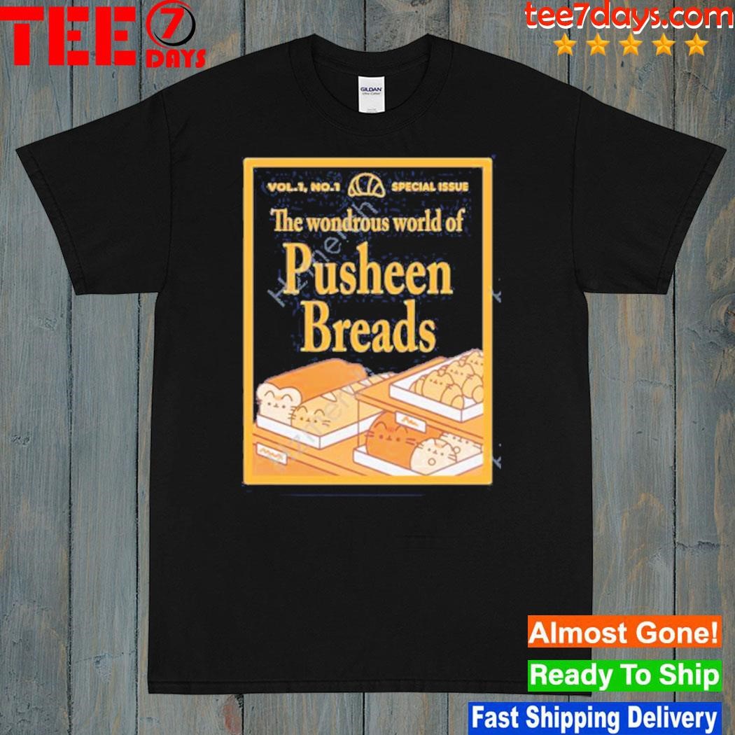 The wondrous world of pusheen breads shirt