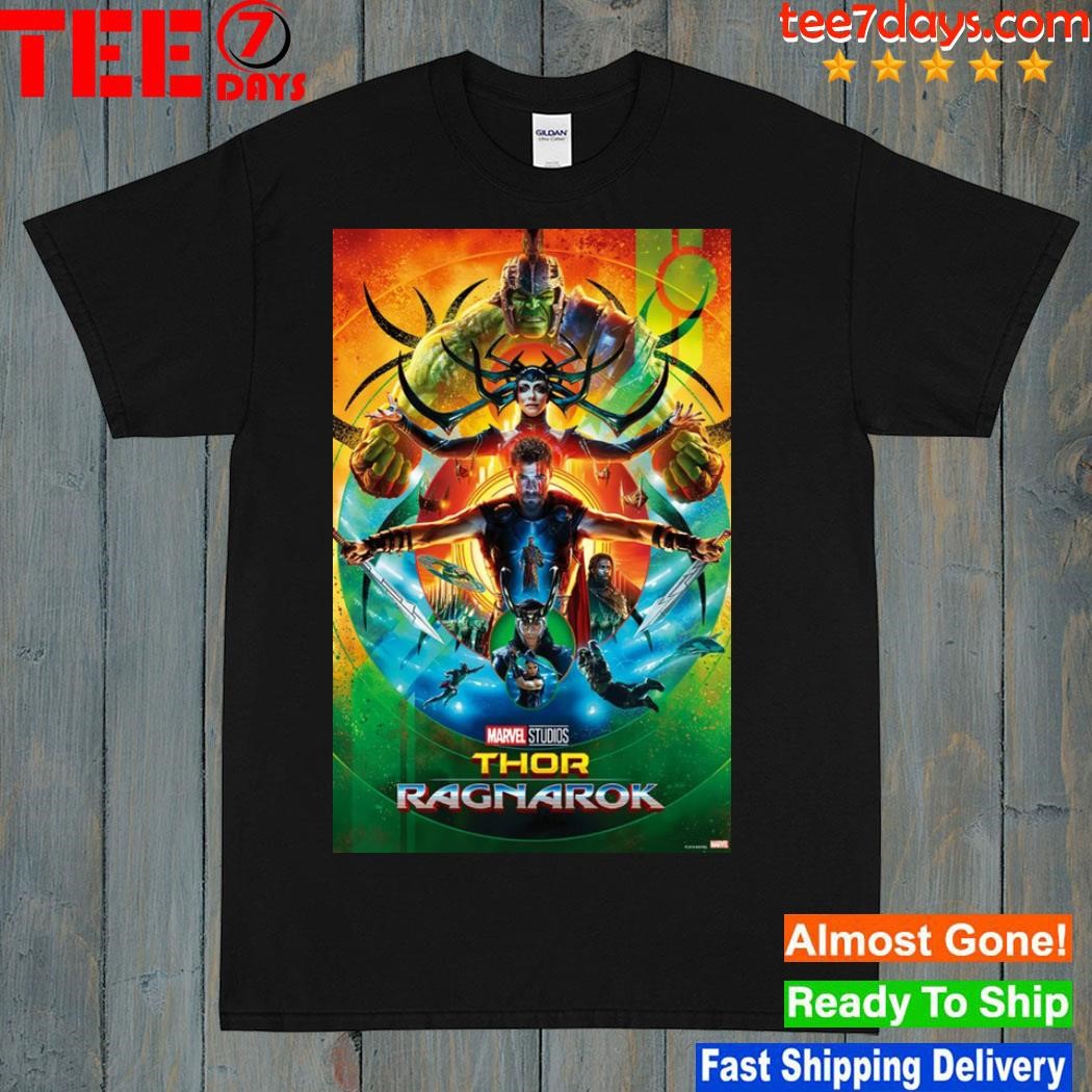 Thor ragnarok movie poster shirt