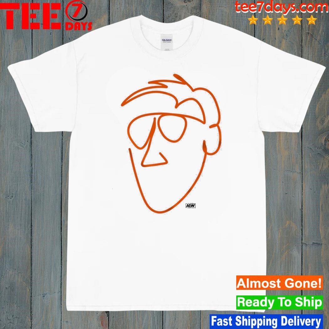 Top rope tuesday orange cassidy one line shirt