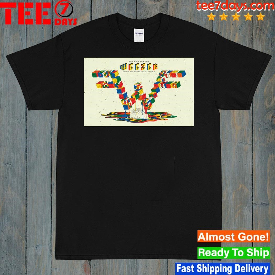 Weezer Tour Magna, UT August 27, 2023 Poster shirt