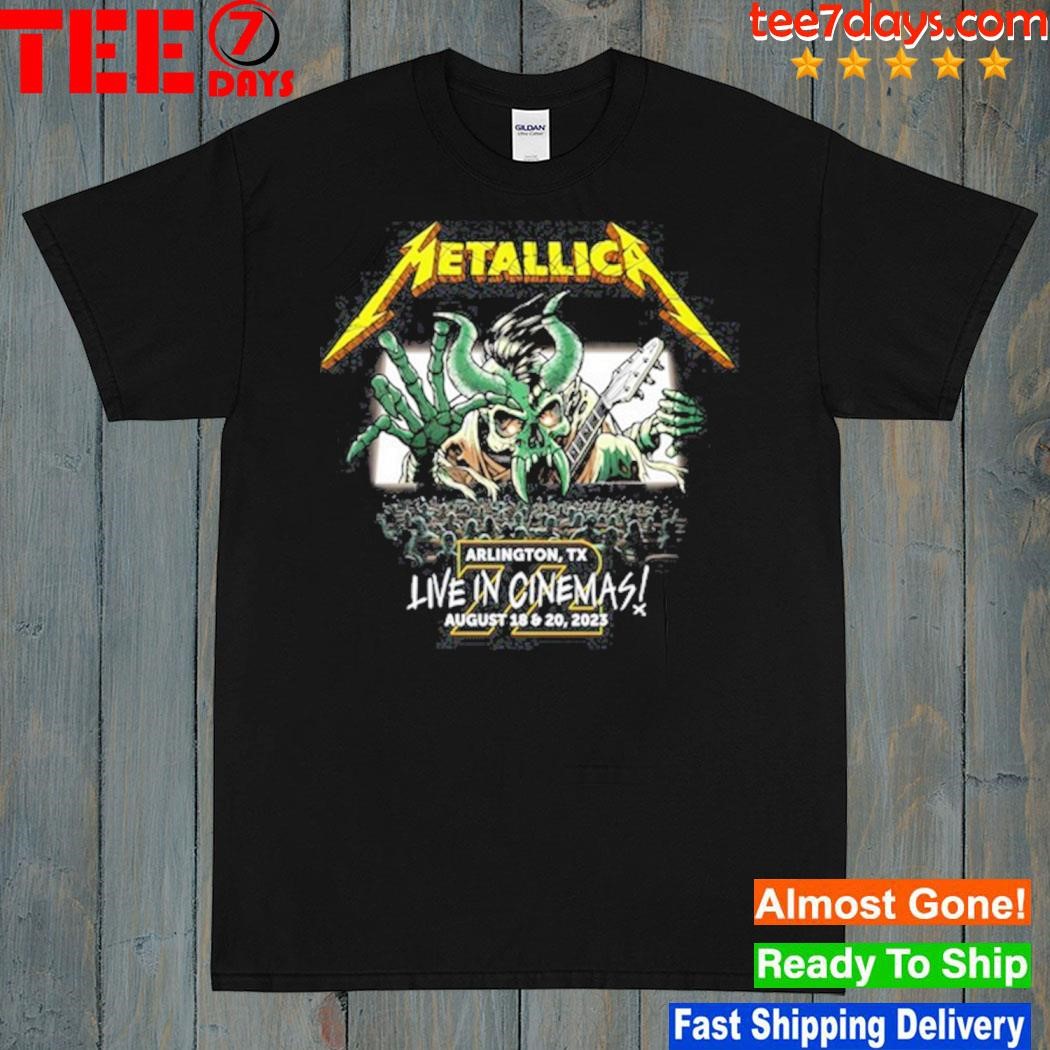 2023 Metallica Event Arlington, TX 2023 Tour Shirt