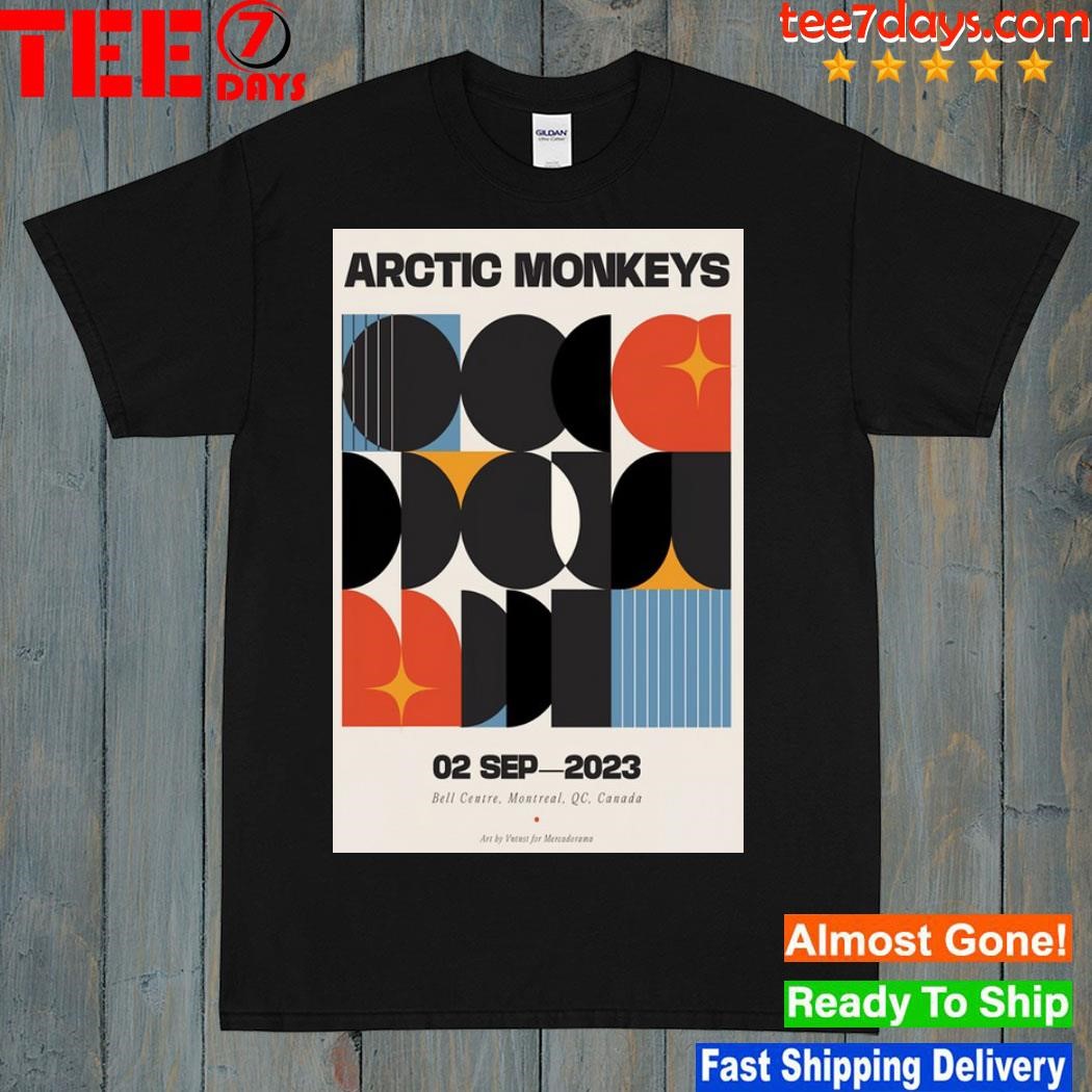 Arctic monkeys Canada sept 2 2023 montreal qc poster shirt