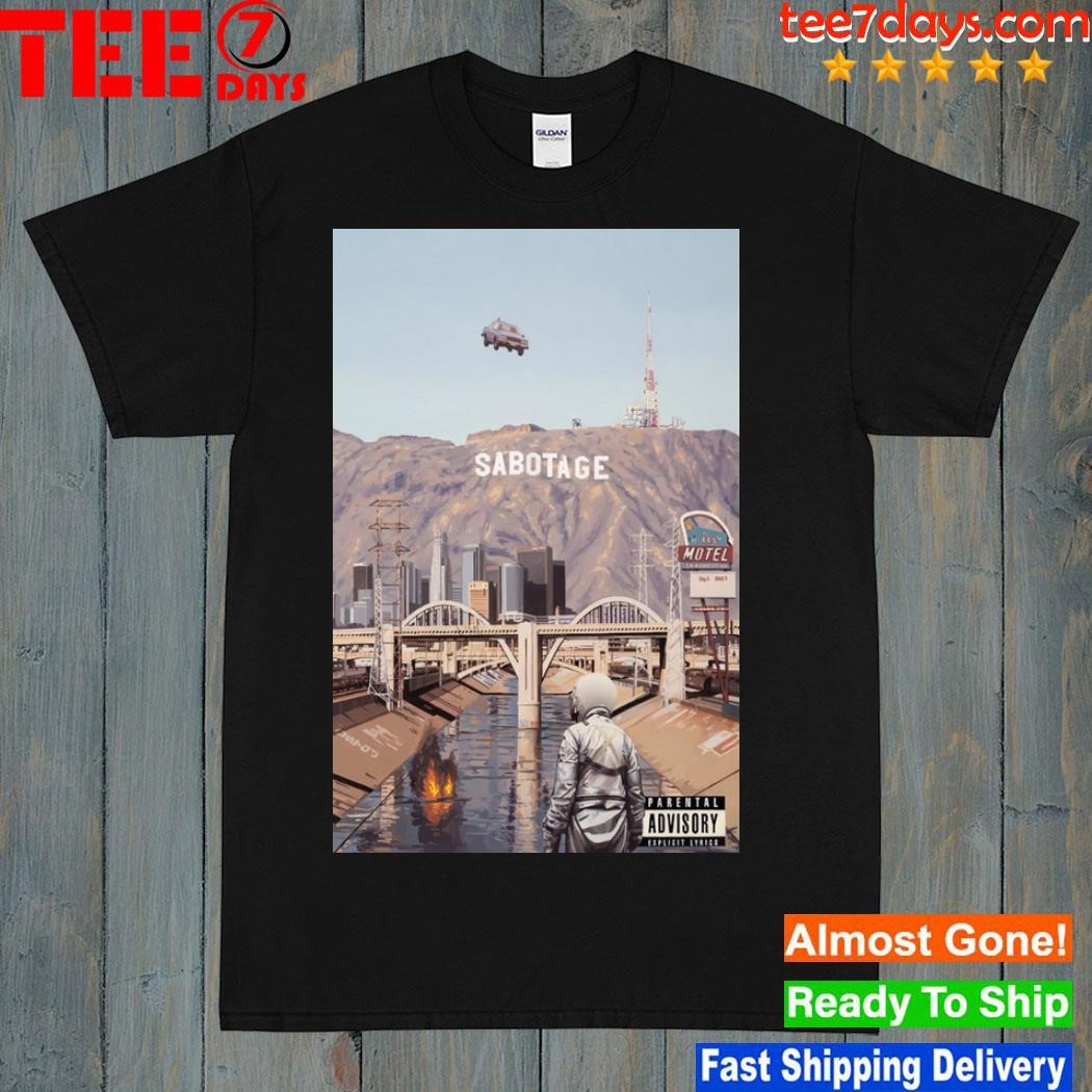 Beastie boys august 31 2023 sabotage album I'll communication music poster shirt
