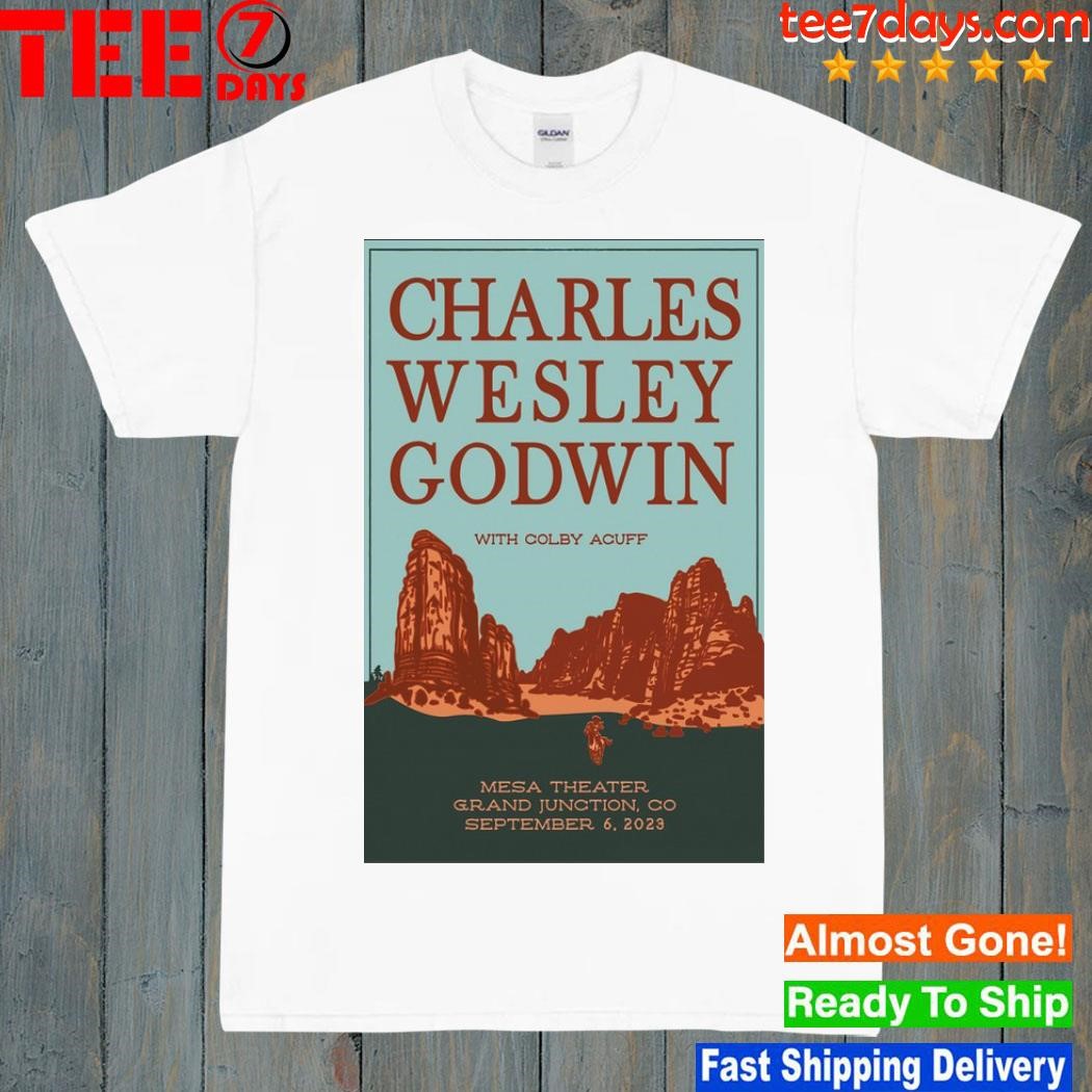 Charles Wesley Godwin Tour 2023 Mesa Theater Poster shirt