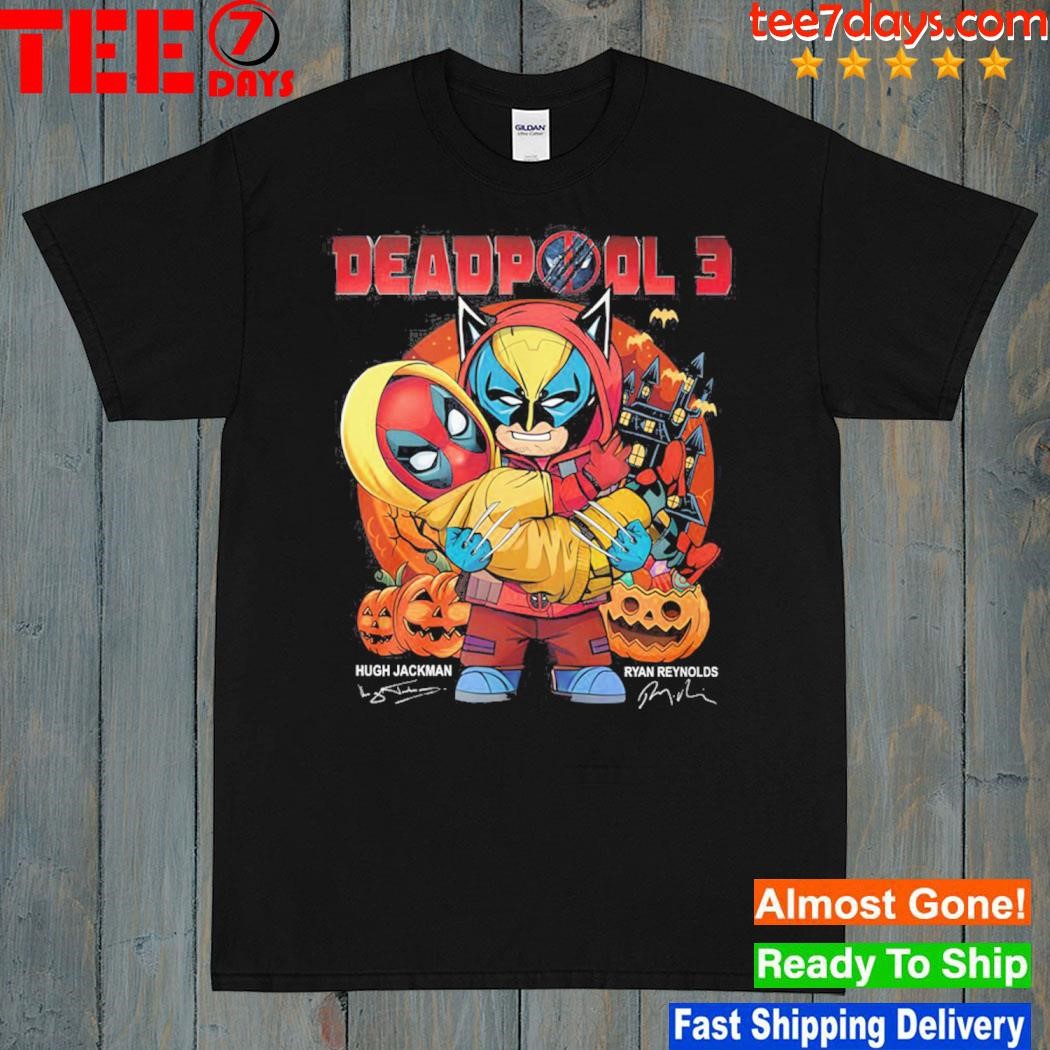 Deadpool 3 Hugh Jackman Ryan Reynolds Halloween Shirt