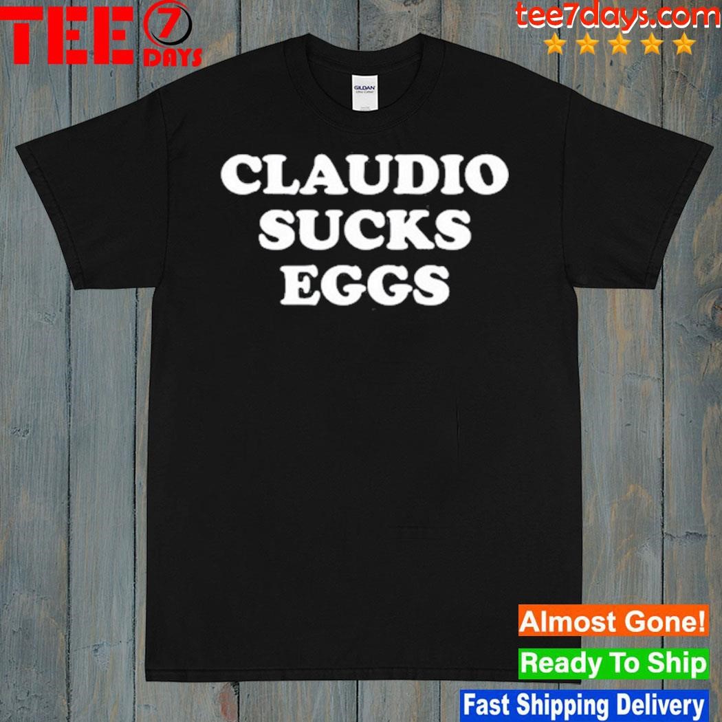 Eddie Kingston Wearing Claudio Sucks Eggs T-Shirt