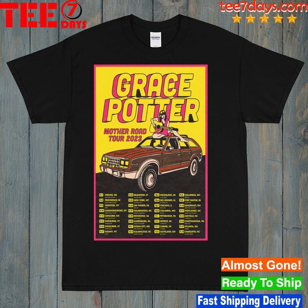 Grace Potter mother road 2023 poster shirt