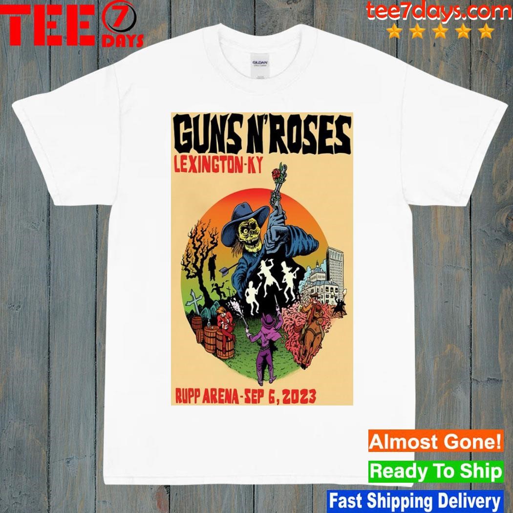 Guns N' Roses September 6, 2023 Rupp Arena Poster shirt