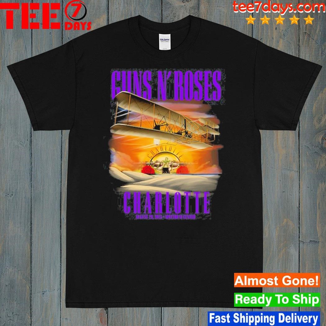 Guns n' roses spectrum center charlotte nc 2023 shirt
