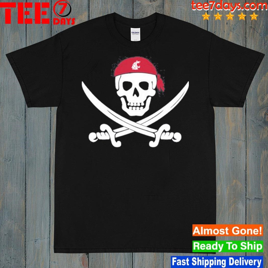 Jake Dickert Wearing Pirate Skull shirt