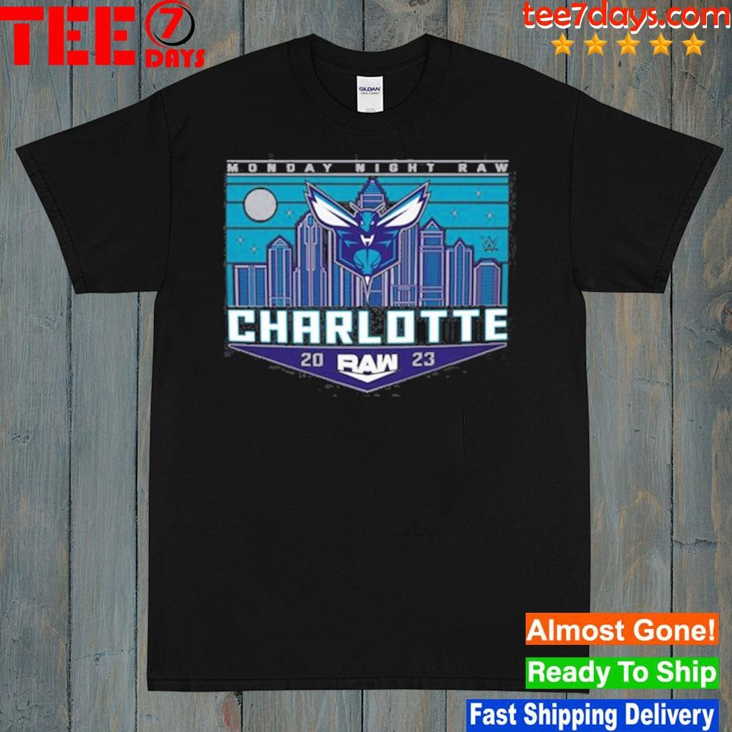 Monday Night RAW x Charlotte Hornets T-Shirt