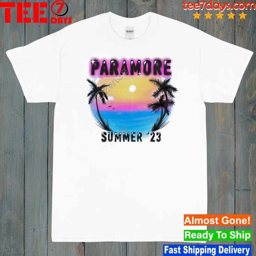 Paramore summer 2023 shirt