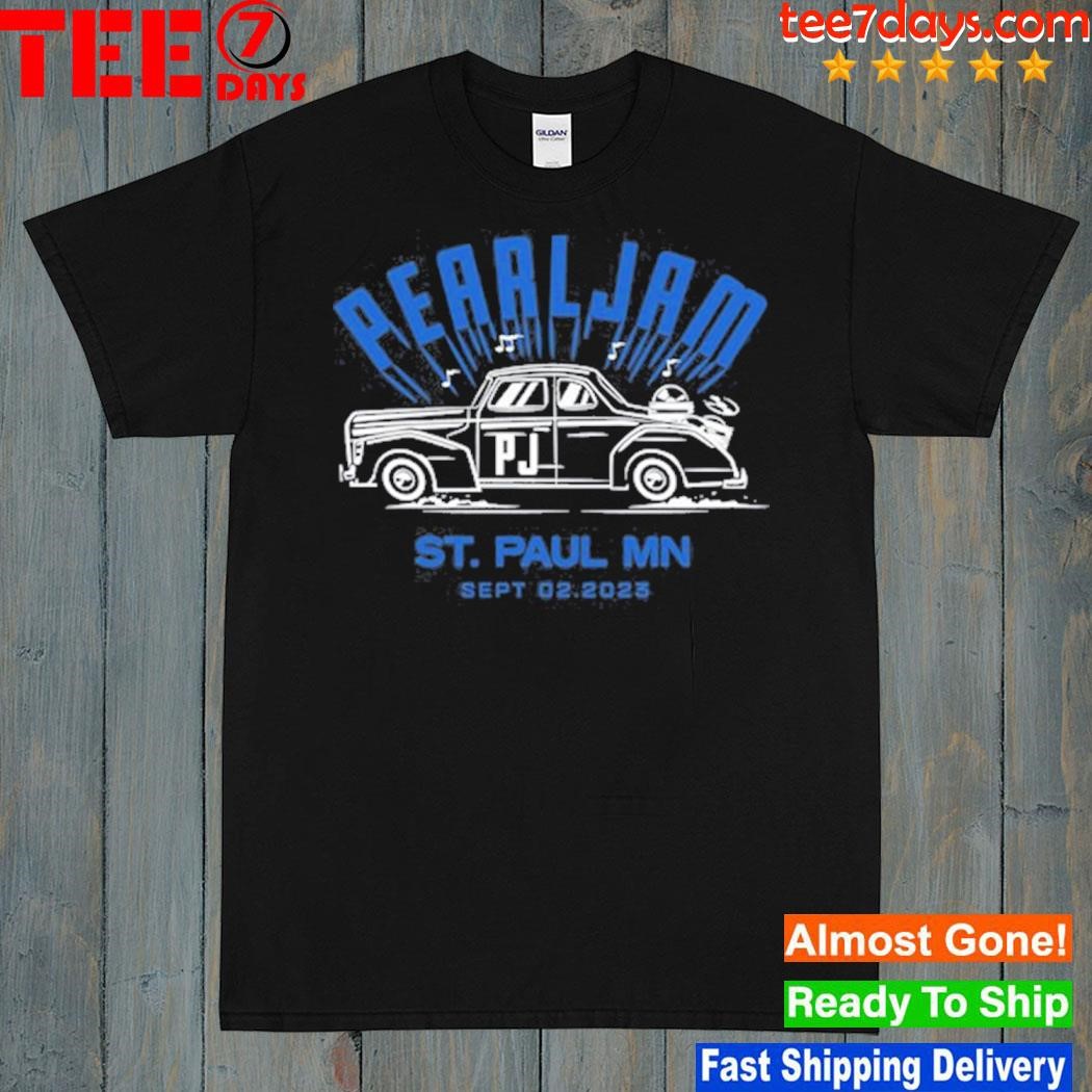 Pearl jam tour st. Paul mn 2023 shirt