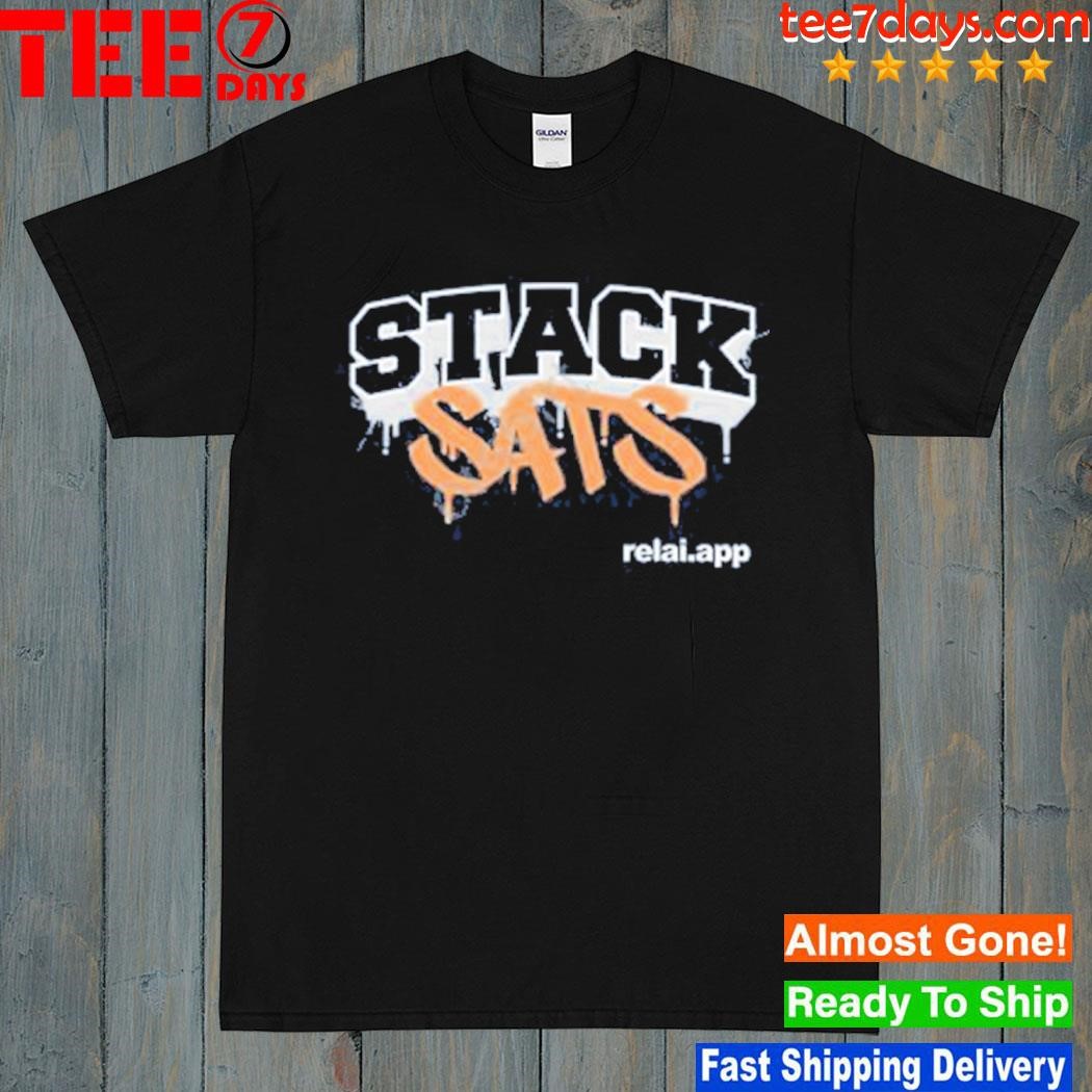 Stack Sats Relai App Shirt