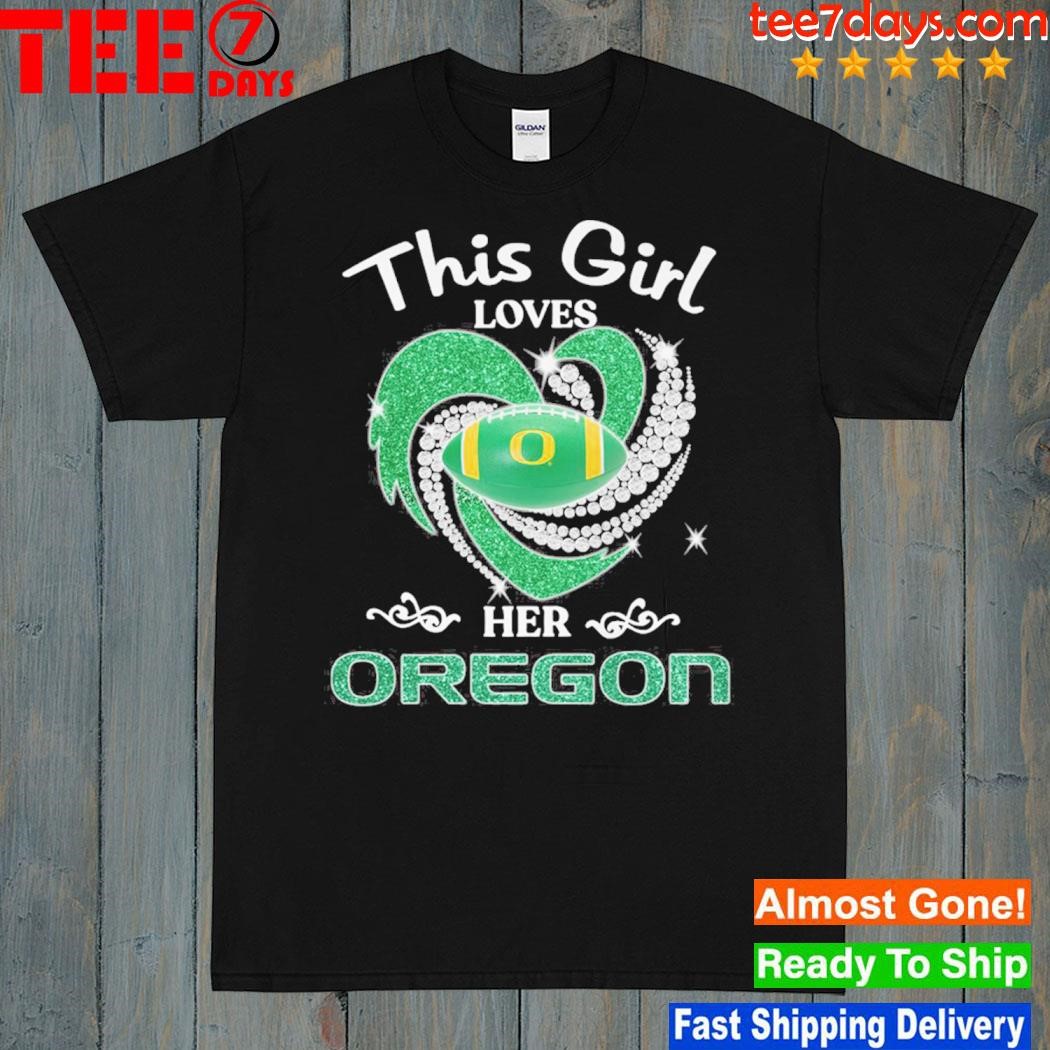 This girl loves her Oregon shirt