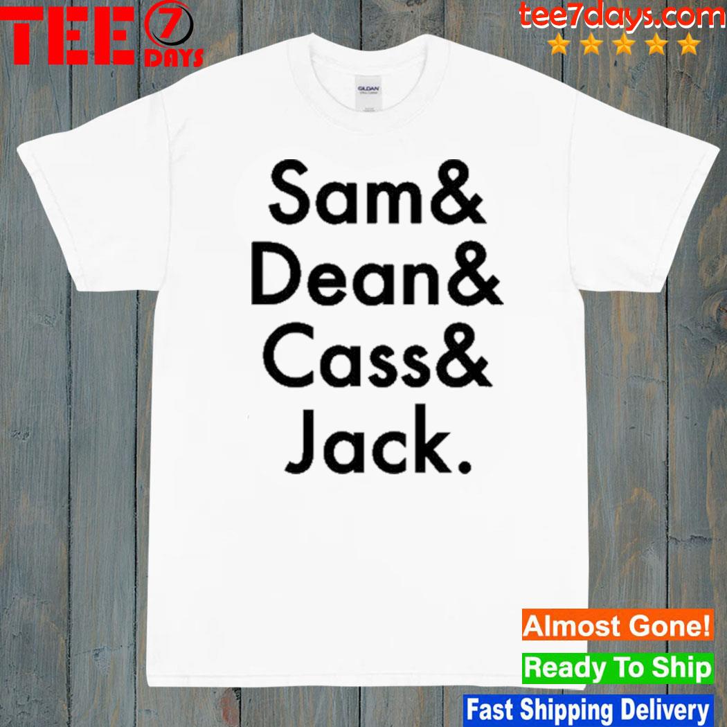 Sam Dean Cass Jack Shirt