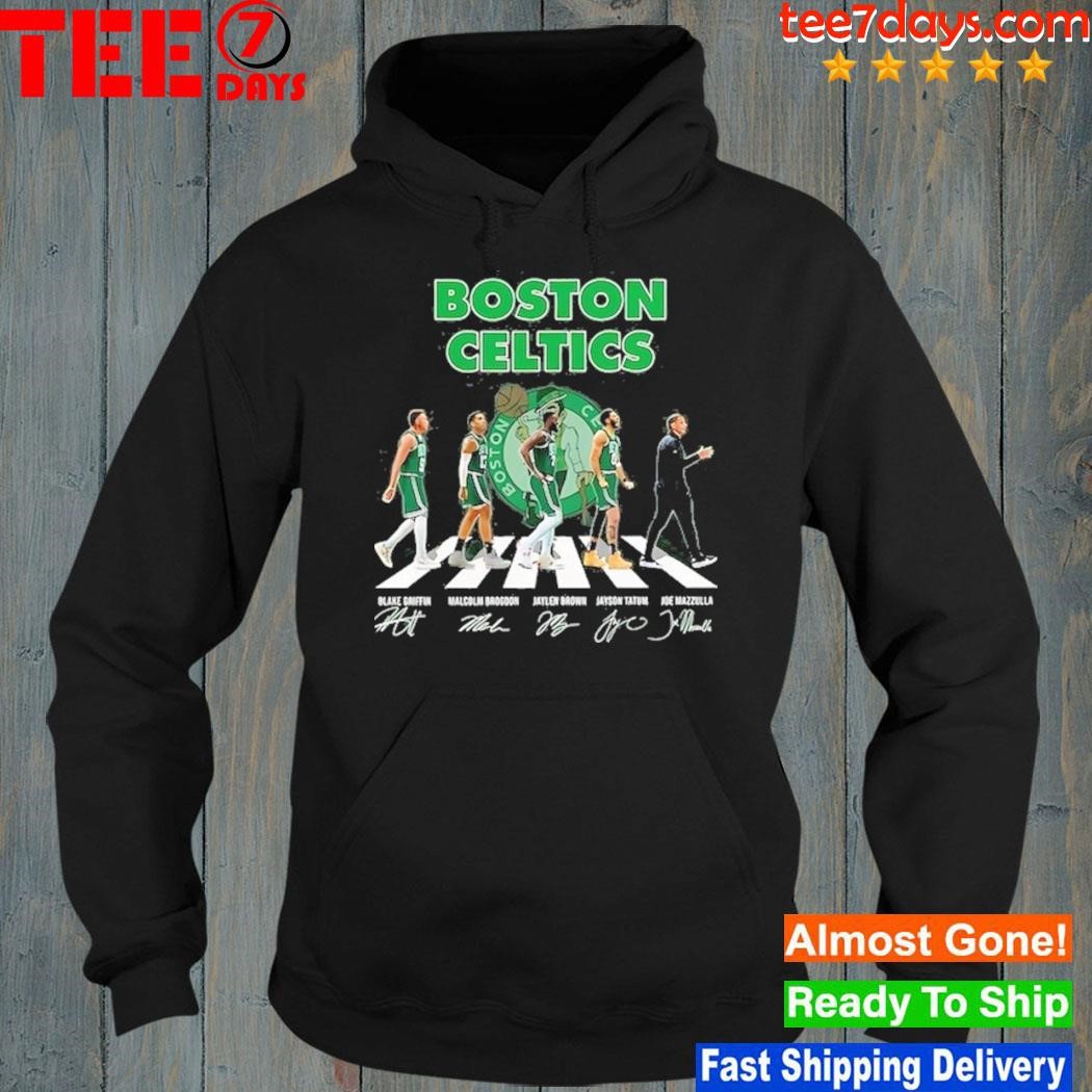 Official abbey road Boston Celtics team player signatures shirt, hoodie,  sweatshirt for men and women