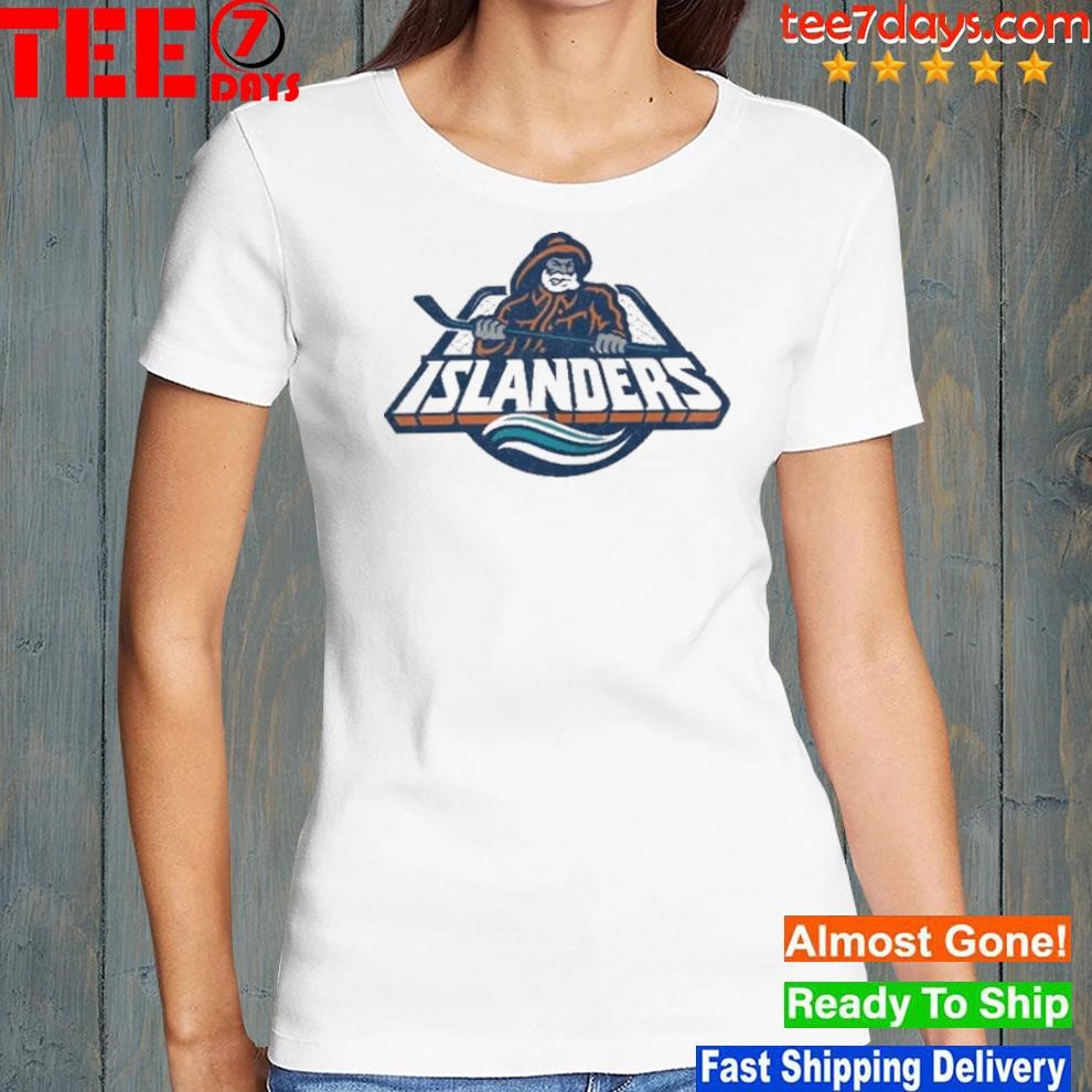 Men's Fanatics Branded Heather Gray/Navy New York Islanders