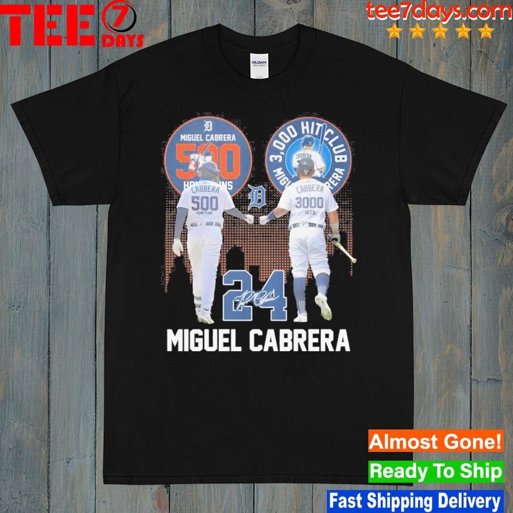 Miguel Cabrera Fanatics 3000 Hits Men's T-shirt