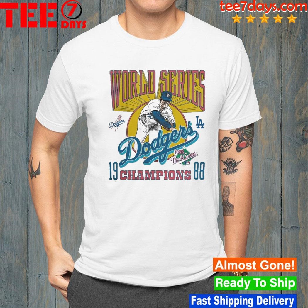 Mitchell & Ness Los Angeles Dodgers World Series T-Shirt