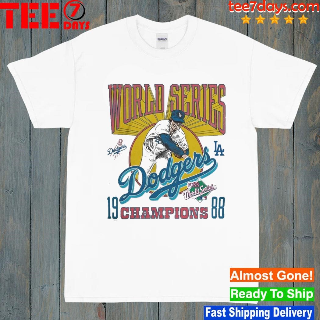 Mitchell And Ness Los Angeles Dodgers World Series Champs shirt