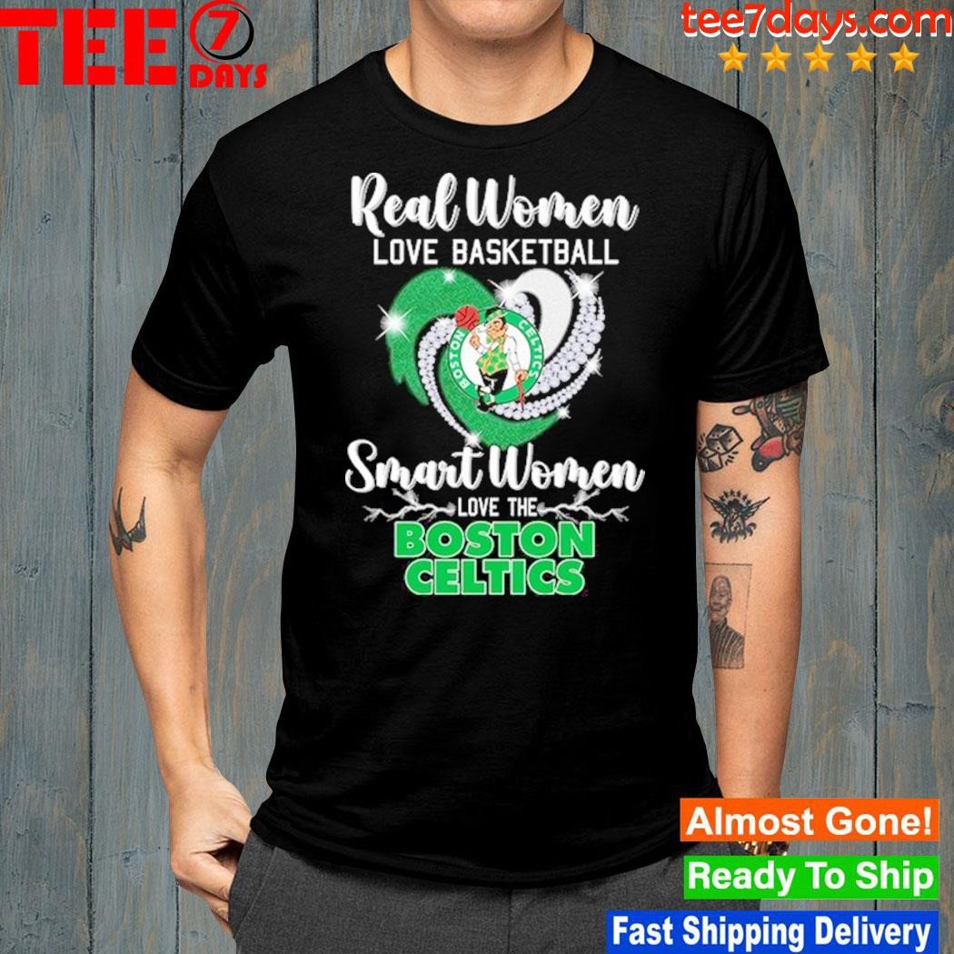 2023 Nba Real Women Love Basketball Smart Women Love The Boston Celtics  Signatures Shirt - Shibtee Clothing