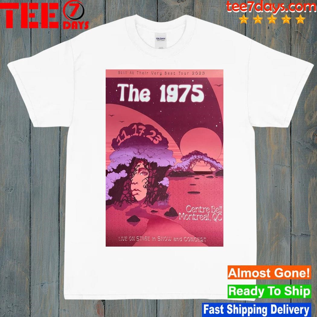 2023 The 1975 Event Montreal, QC Poster shirt