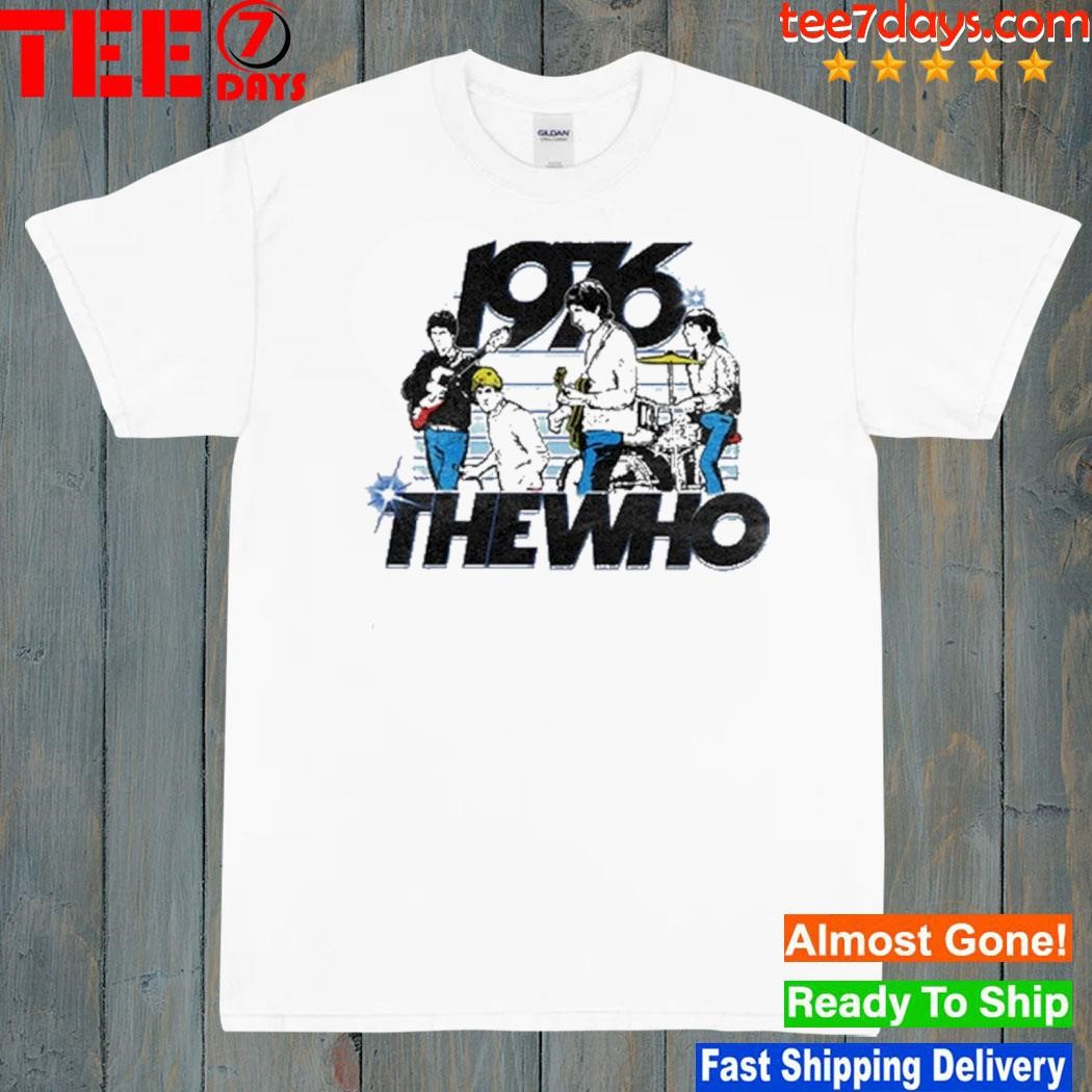 2023 The Who 1976 Ringer New Shirt