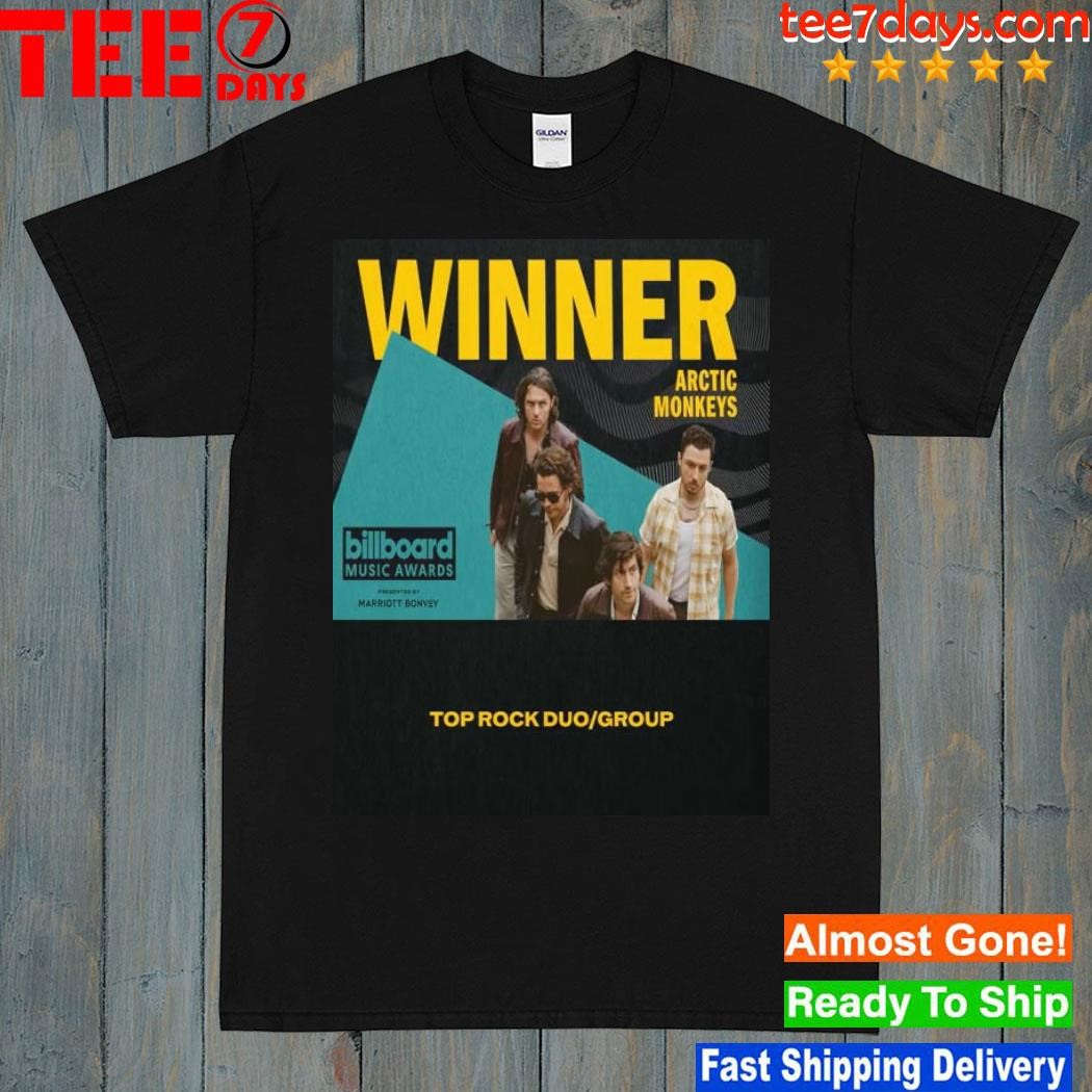 Arctic Monkeys 2023 Billboard Music Awards Winner Top Rock Duo Group shirt