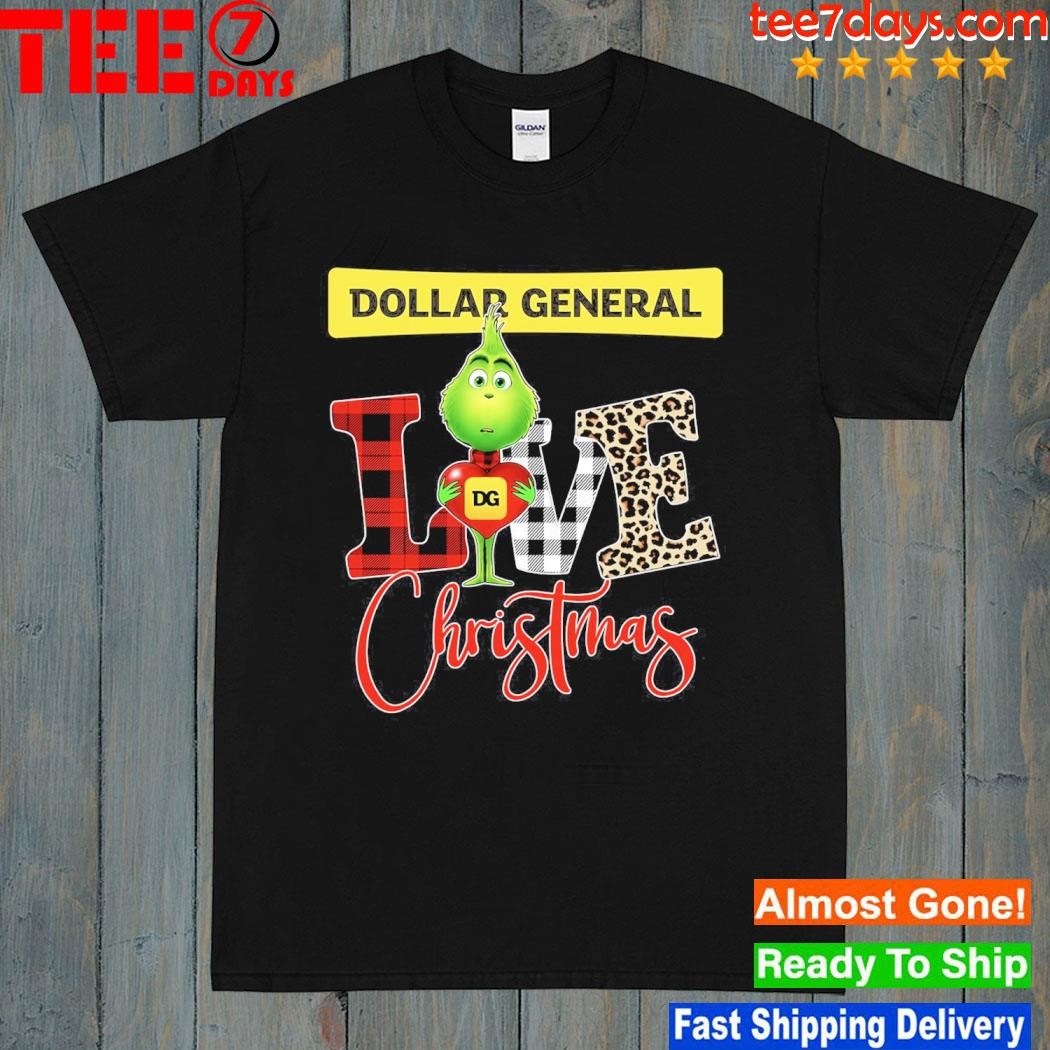 Baby Grinch Dollar General love christmas shirt