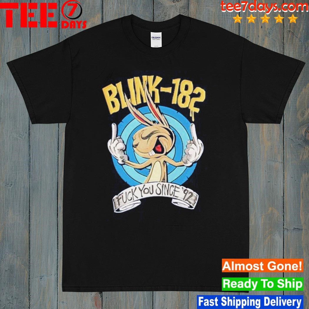 Blink-182 rabbit fuck you since 92 shirt