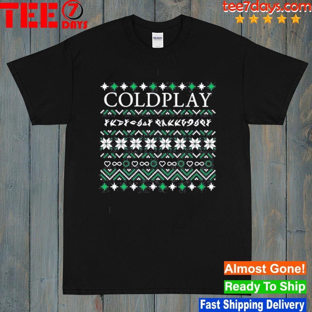 Coldplay Holiday 2023 shirt