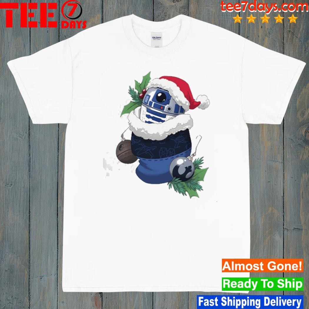 Droid Stocking Stuffer hat santa merry christmas shirt