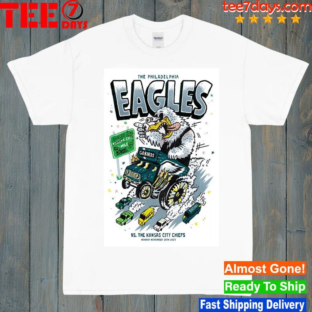 Eagles vs. Chiefs Nov 20th 2023 Poster shirt