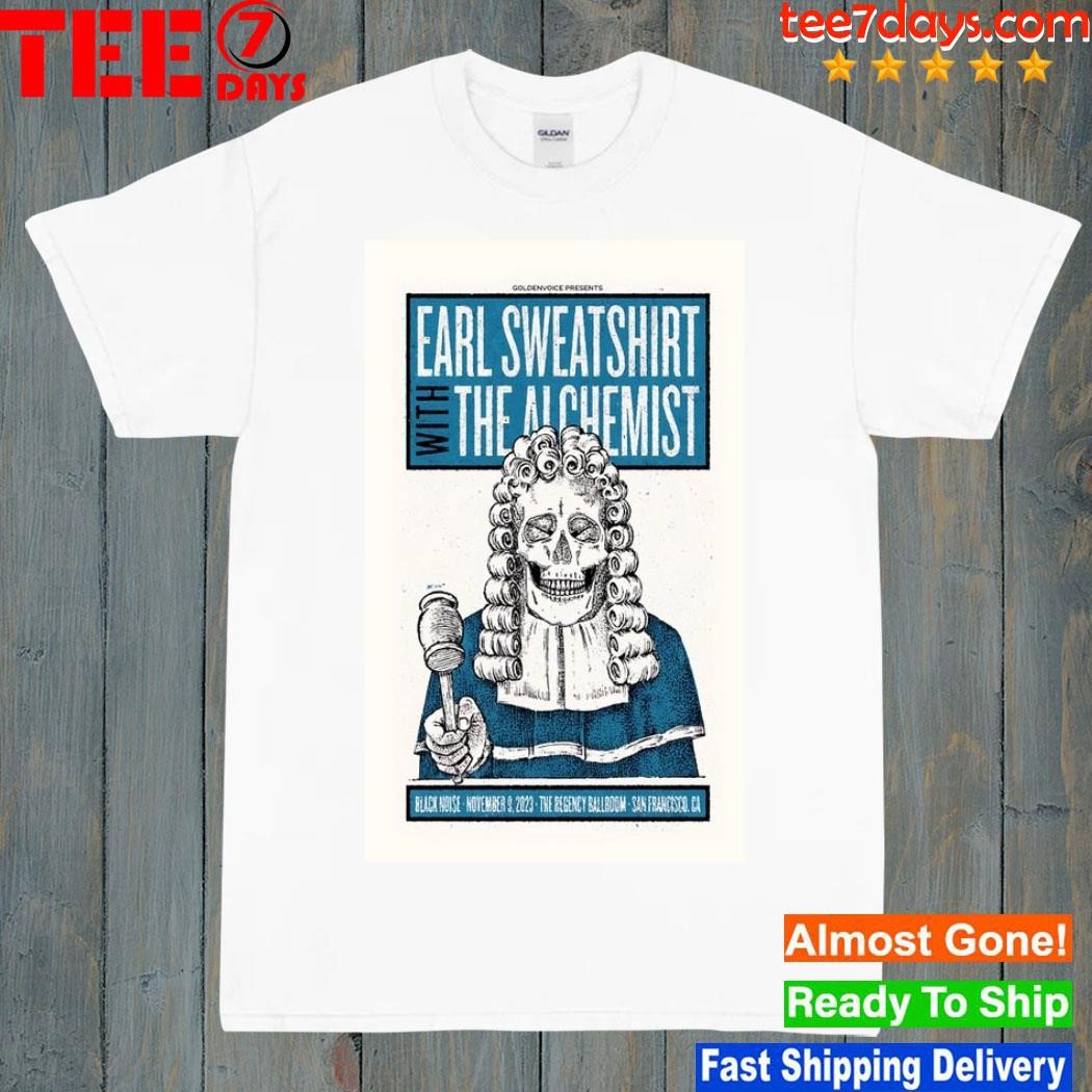 Earl Sweatshirt The Regency Ballroom San Francisco, CA Nov 9, 2023 Poster shirt