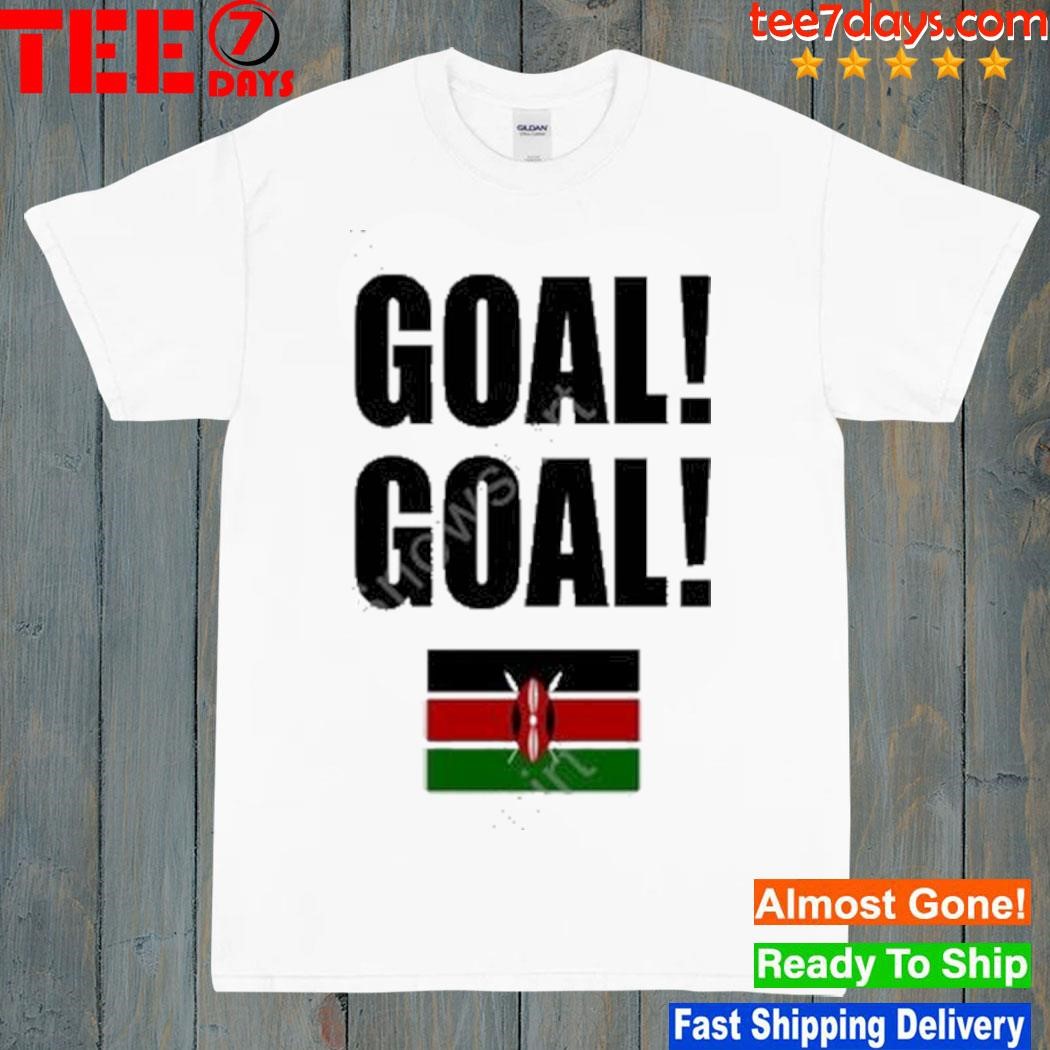 Goal Goal Flag Kenya Shirt