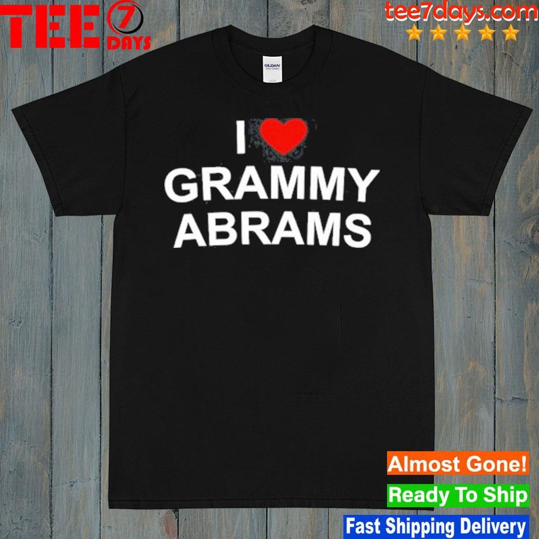 I Love Grammy Abrams shirt