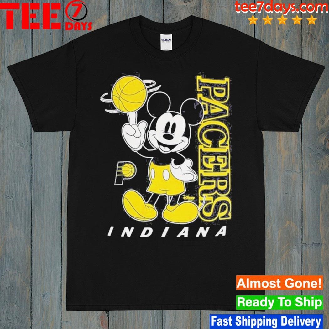 Indiana Pacers Disney Vintage Mickey Mouse Baller Shirt
