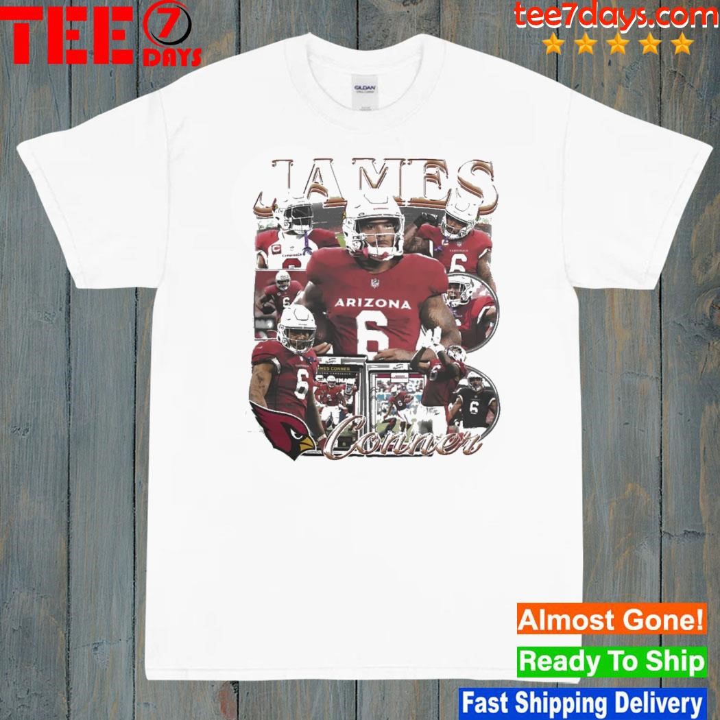 James Conner 6 Arizona Cardinals Shirt