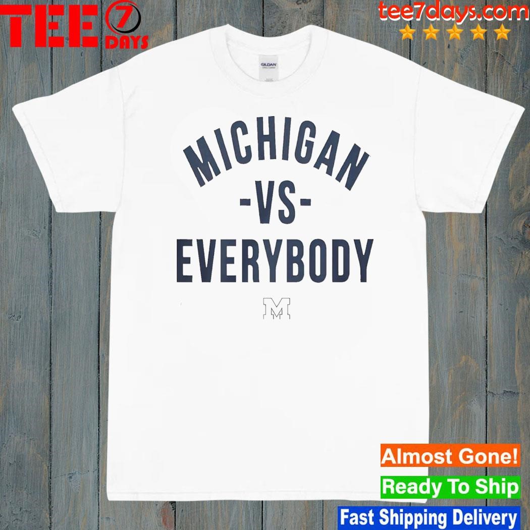 Jordan Michigan Vs Everybody logo Shirt