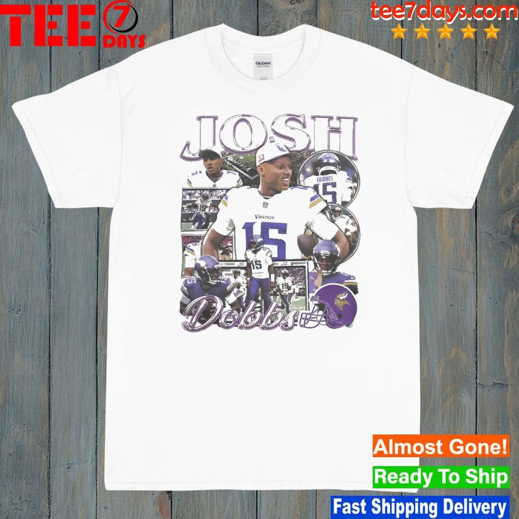 Josh Dobbs 15 Minnesota Vikings Shirt