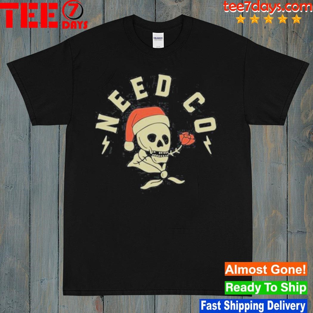 Needtobreathe Santa Skull T Shirt