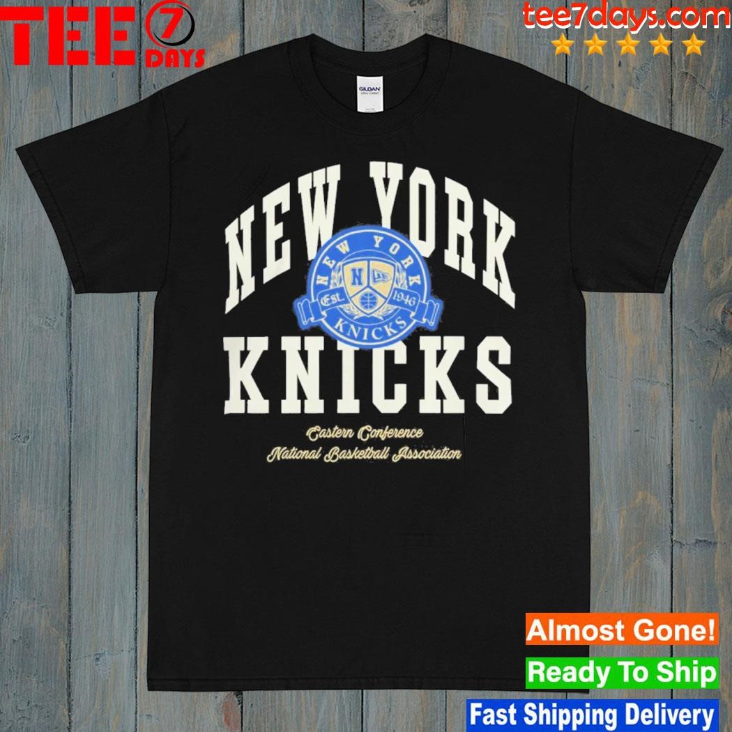 New York Knicks Letterman Classic Eastern Conference National Basketball Association Shirt