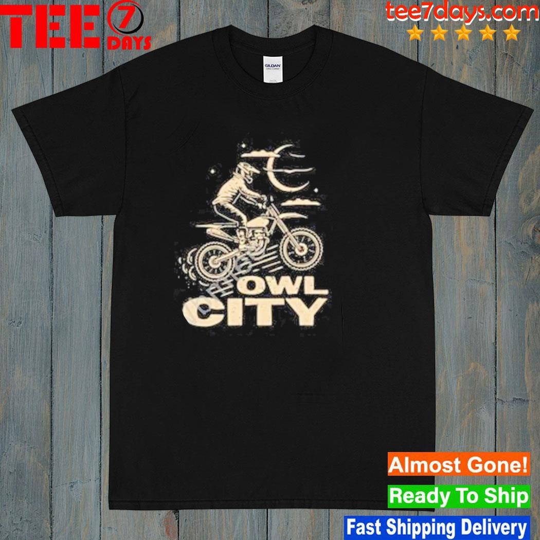 Owl City Motorcycle Puff shirt