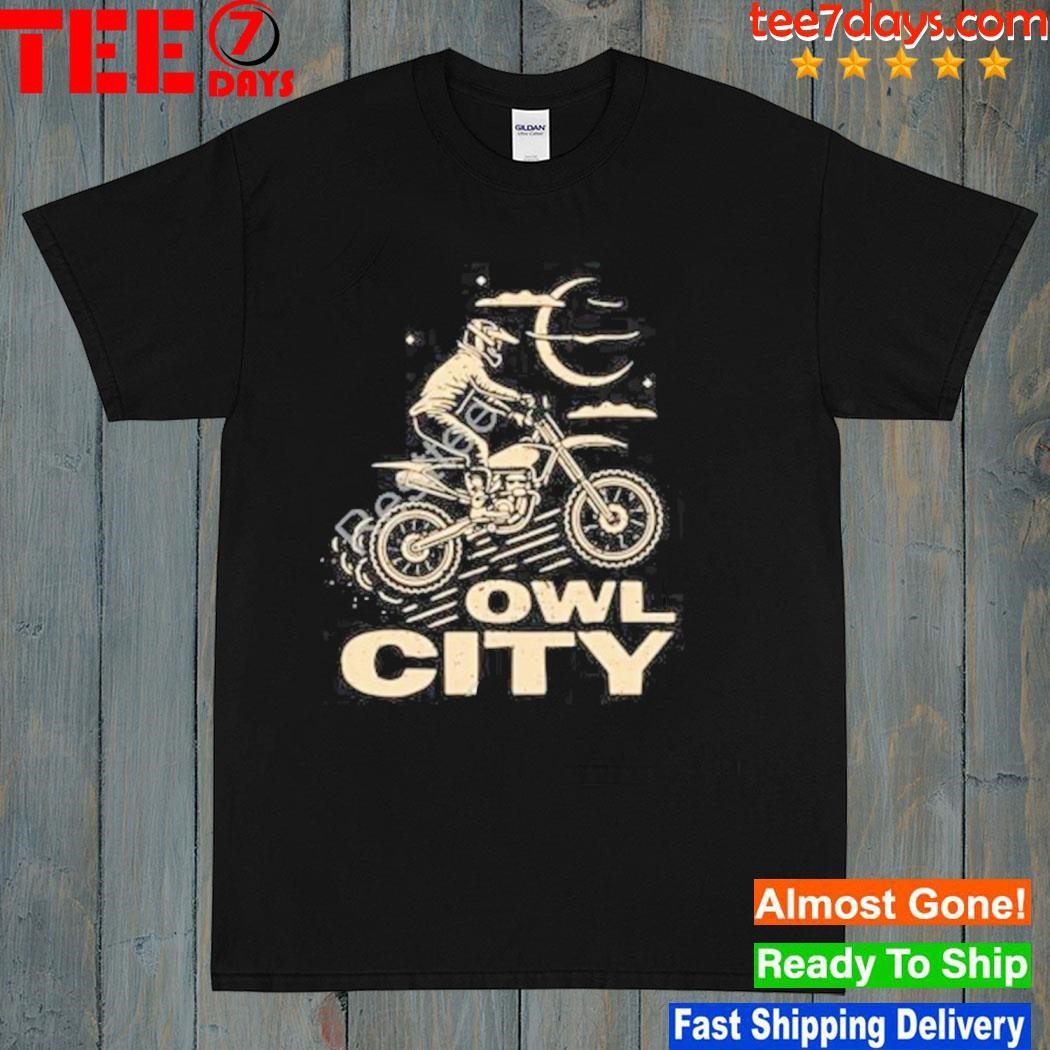 Owl City Owl City Motorcycle Puff Shirt