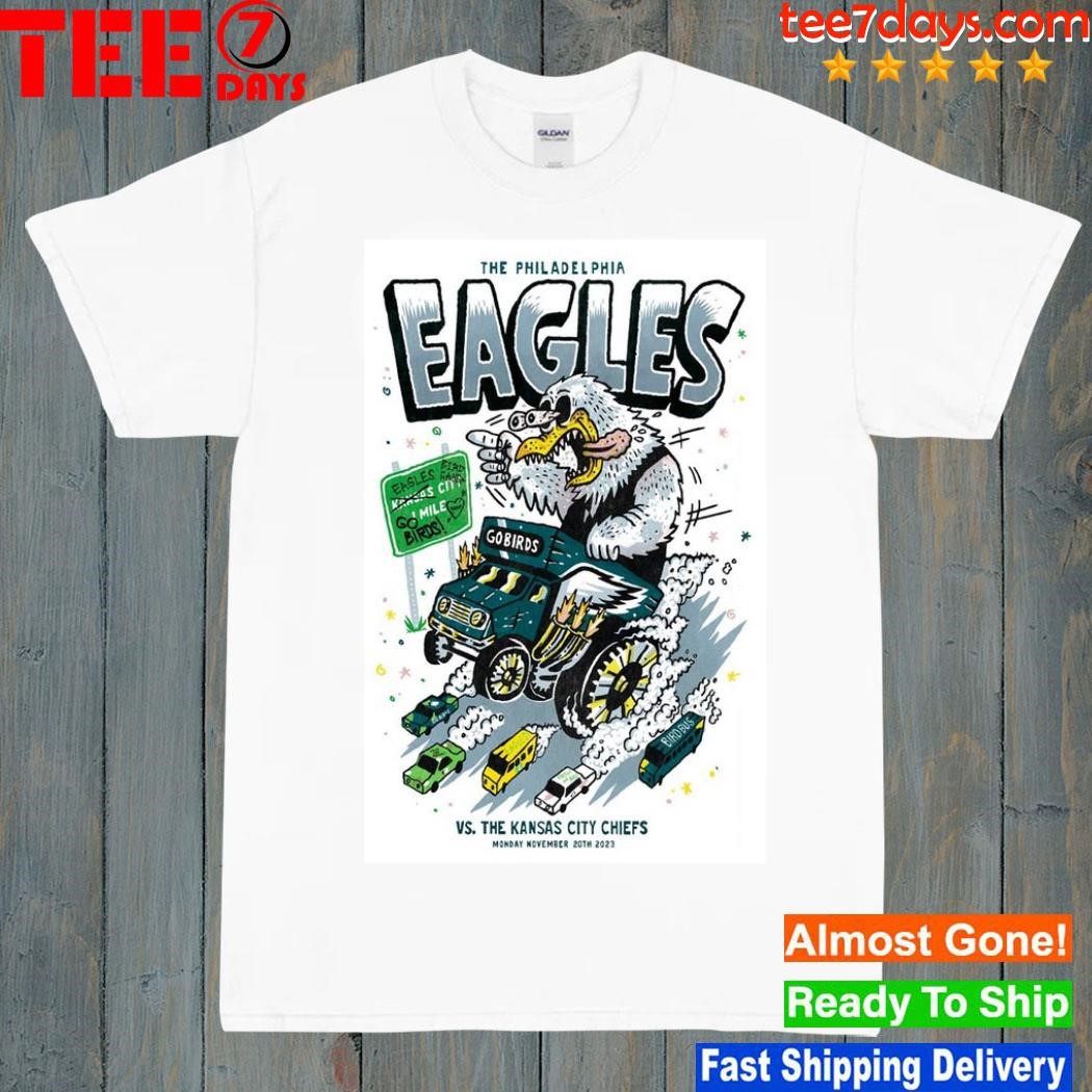 Philadelphia Eagles vs Kansas City Chiefs Nov 20, 2023 Poster t-shirt