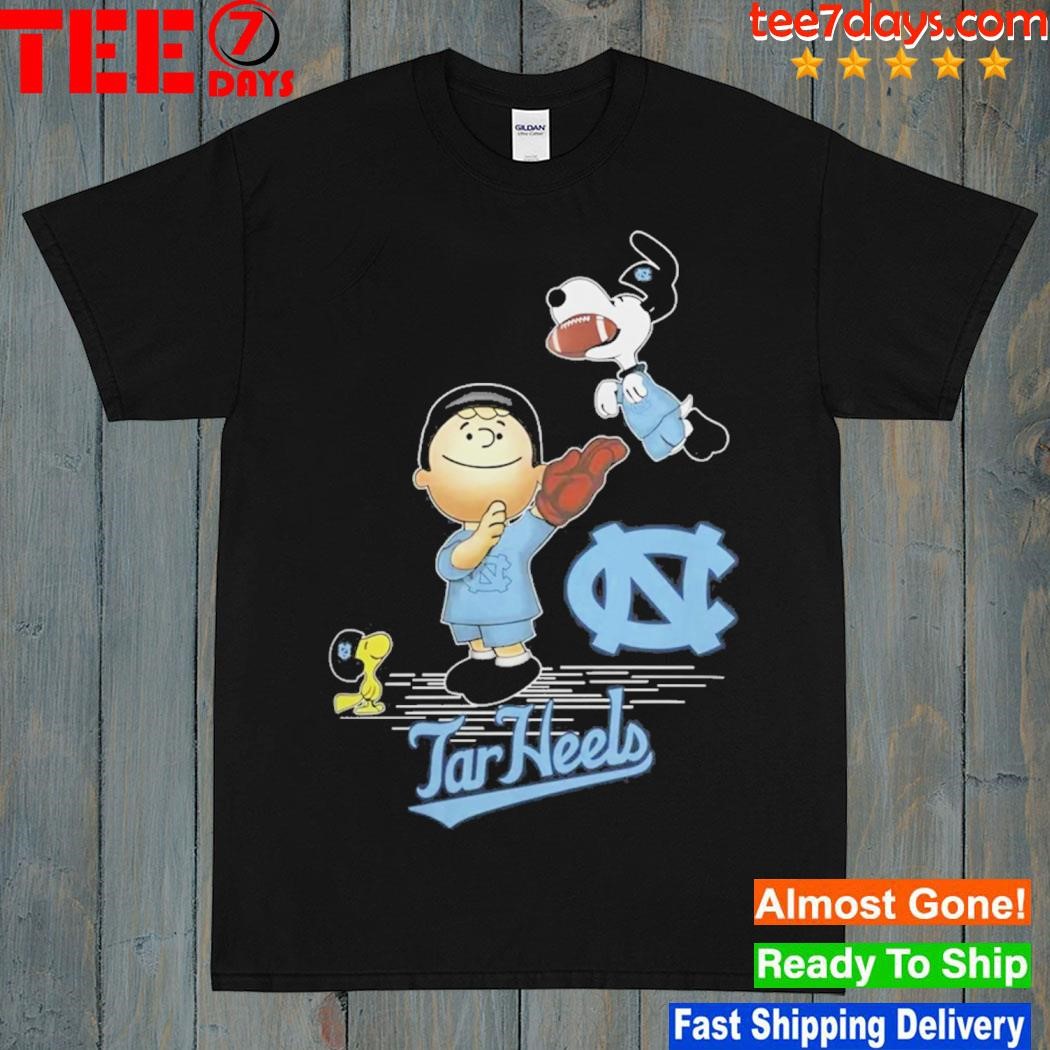 Snoopy And Friends North Carolina Tar Heels The Peanuts Shirt