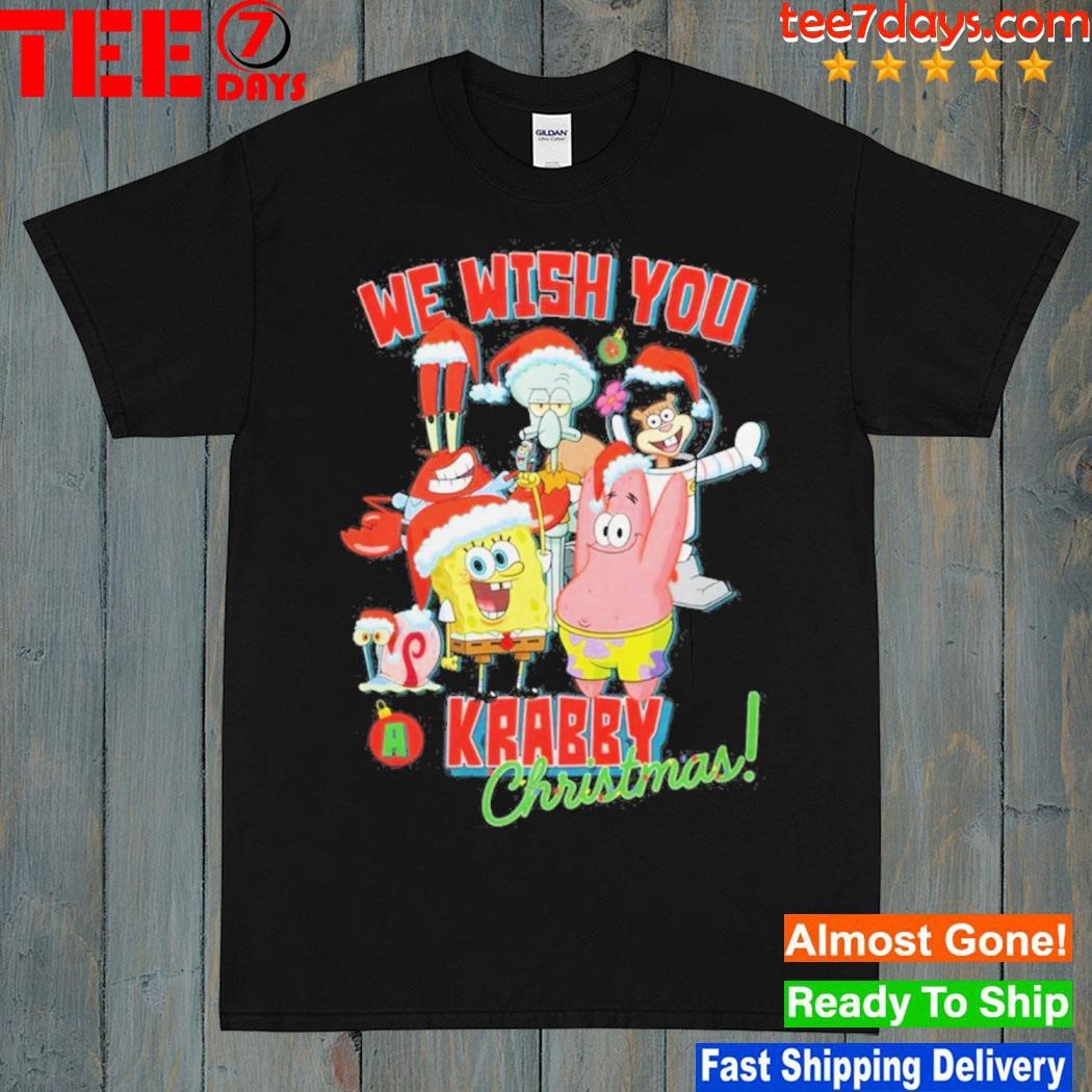 SpongeBob SquarePants Krabby Christmas shirt