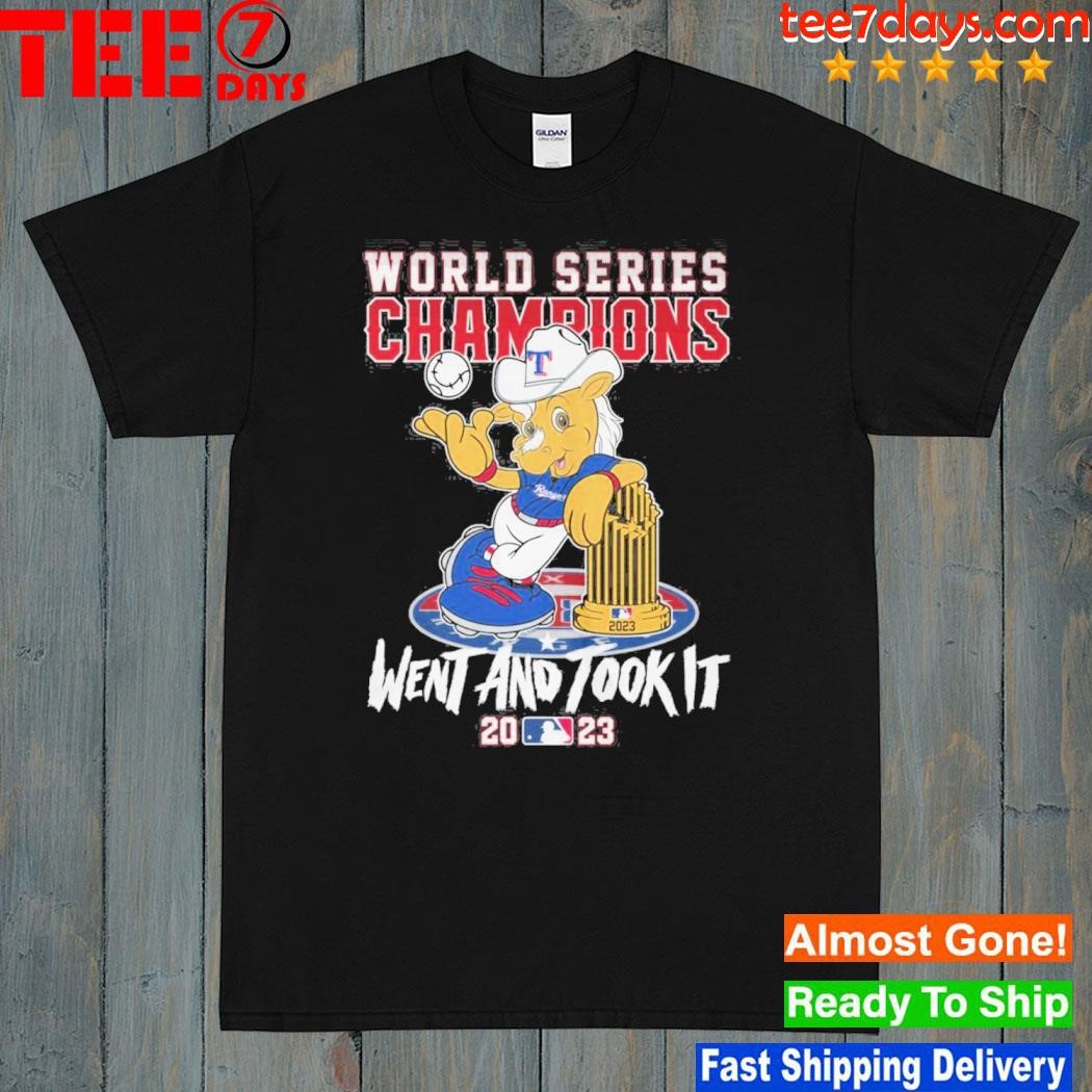 Texas Rangers World Series Champions Went And Took It 2023 Classic T-Shirt
