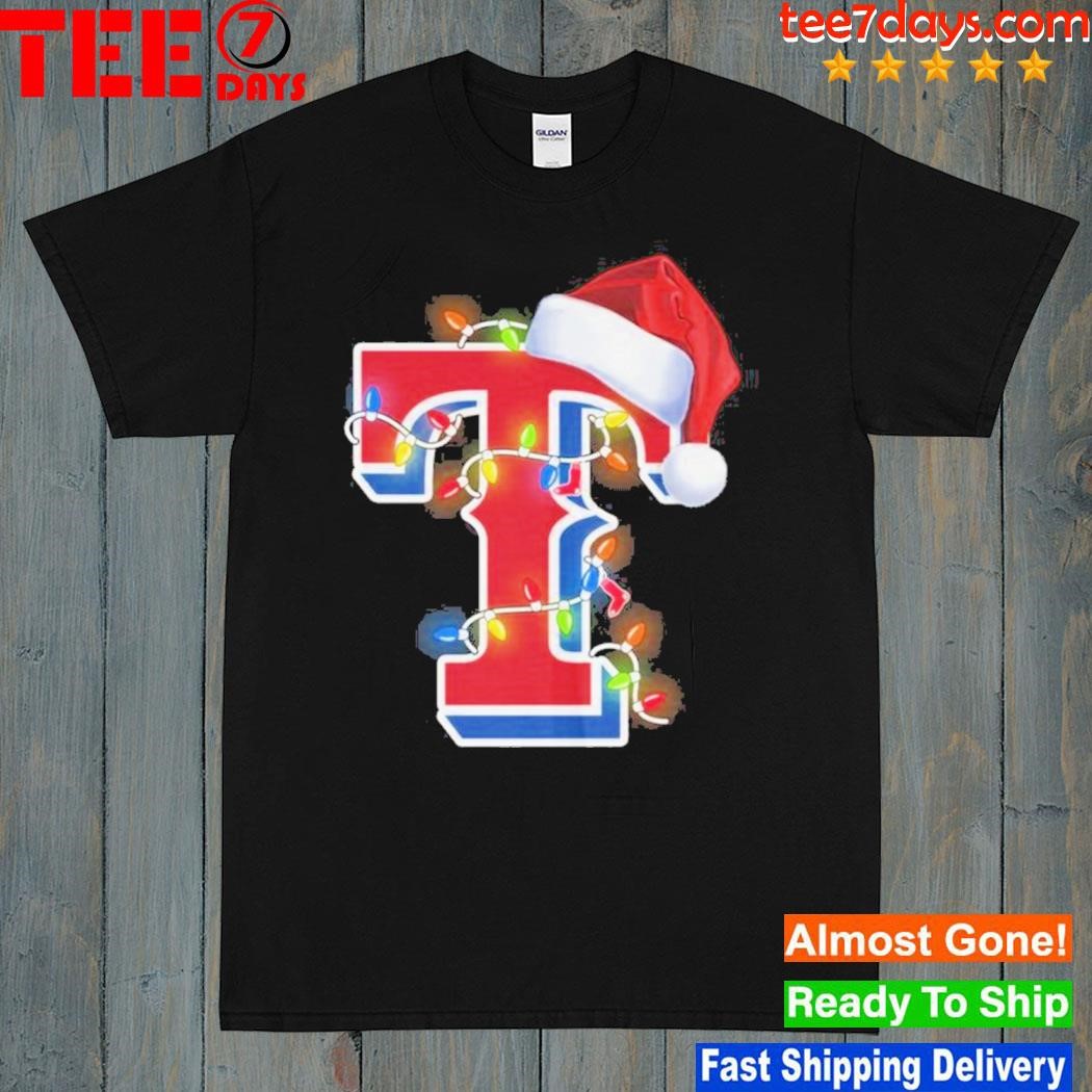 Texas rangers Christmas is coming baseball shirt